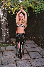 belly dancer Debbie Williams of Birmingham black costume