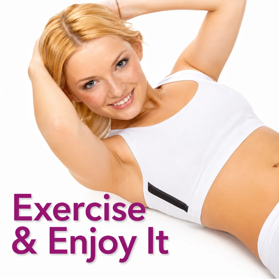 Exercise and enjoy it with hypnosis
