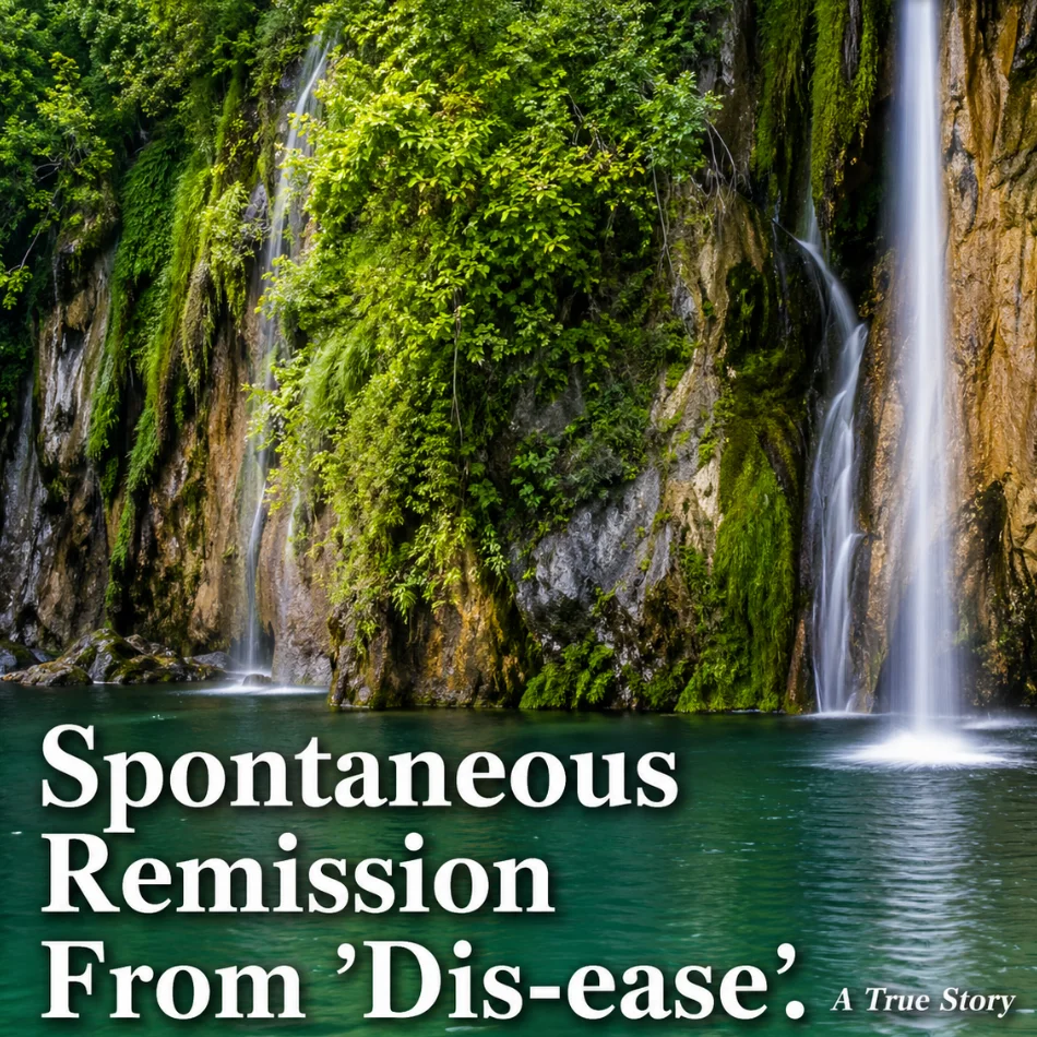 Spontaneous remission from any dis-ease in mind and body