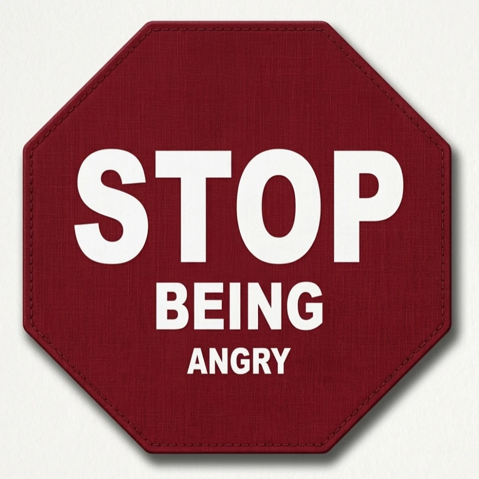 Stop being angry with hypnosis